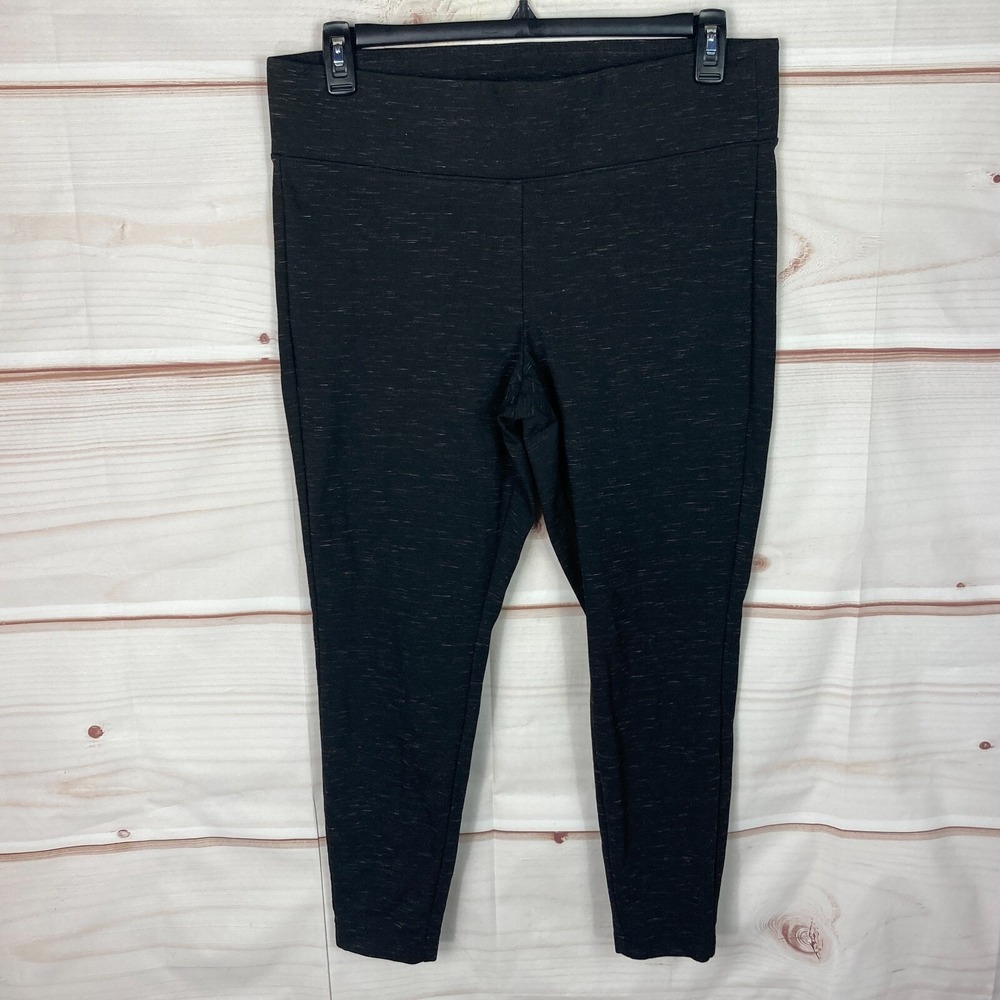 Torrid Pants Womens 1 1X Gray Pixie Ponte Knit Mid Rise Skinny Leg Pull On Capri